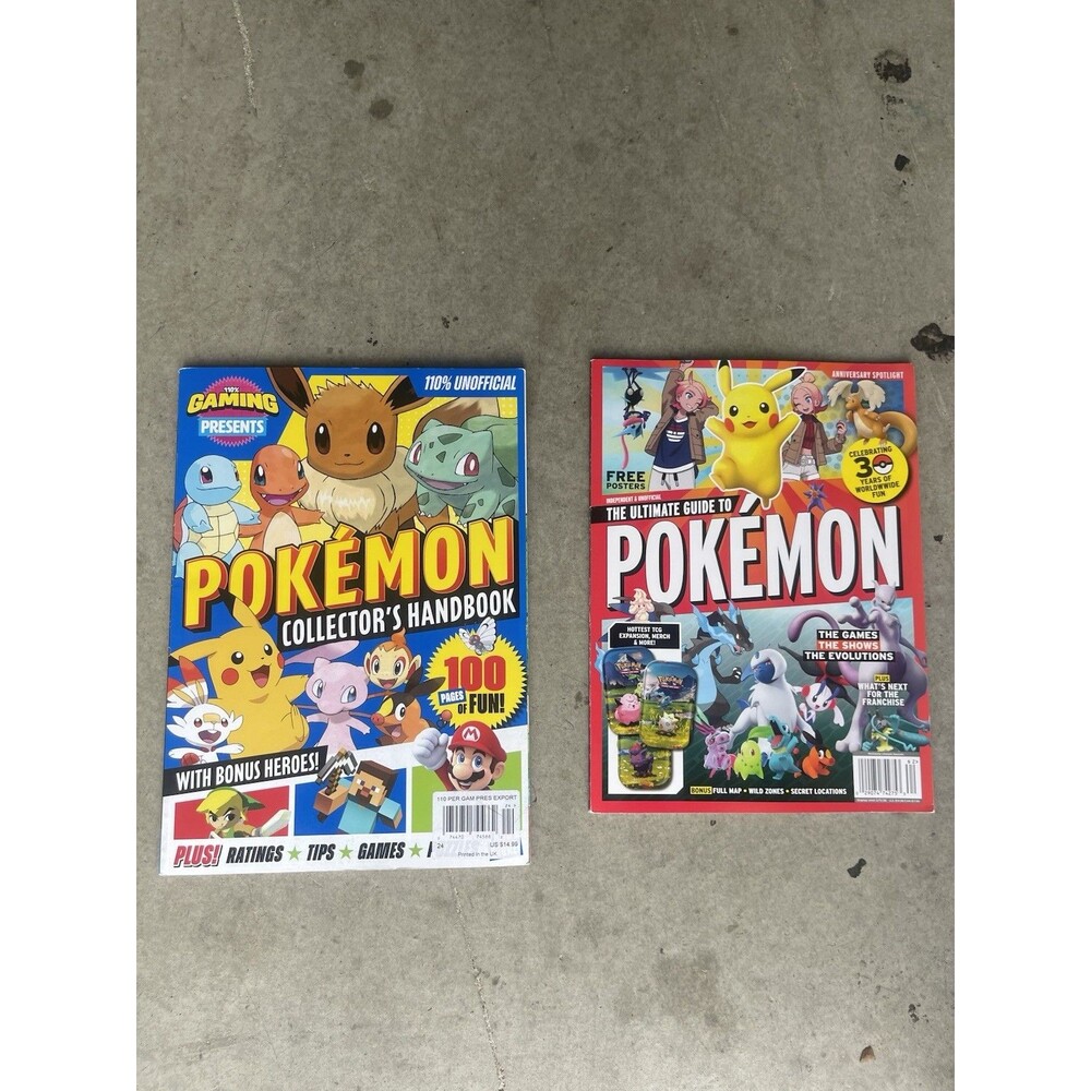 Pokemon Magazine Three Books 2026